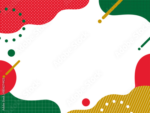 幾何学模様背景イラスト