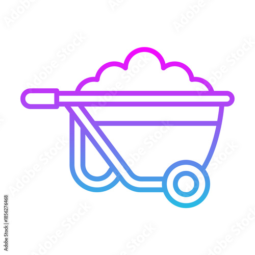 Wheelbarrow Icon