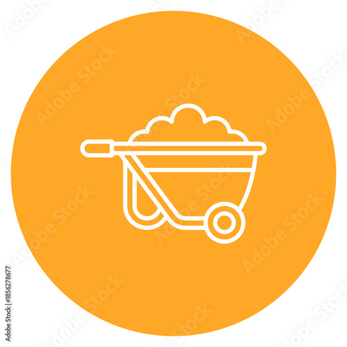 Wheelbarrow Icon
