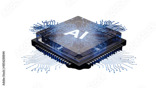 Artificial intelligence chip with ai circuit board and microchip technology