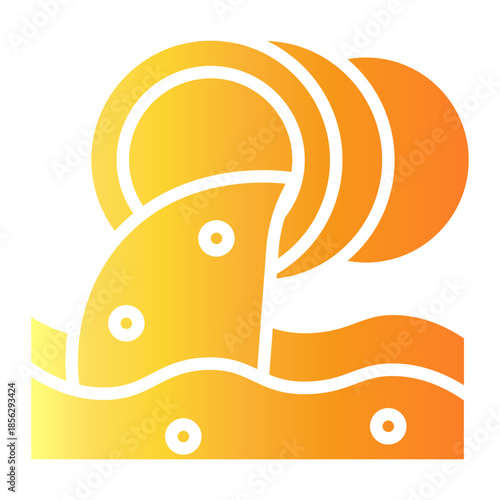 water management Gradient icon