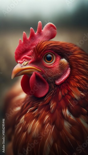 close up of a rooster