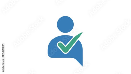 User profile with a verified check mark symbol.