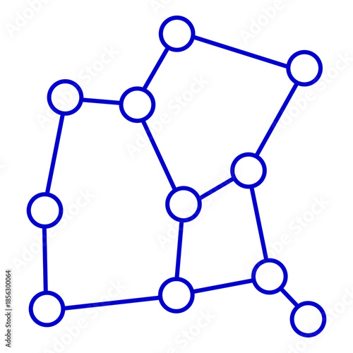 Constellation stars galaxy icon