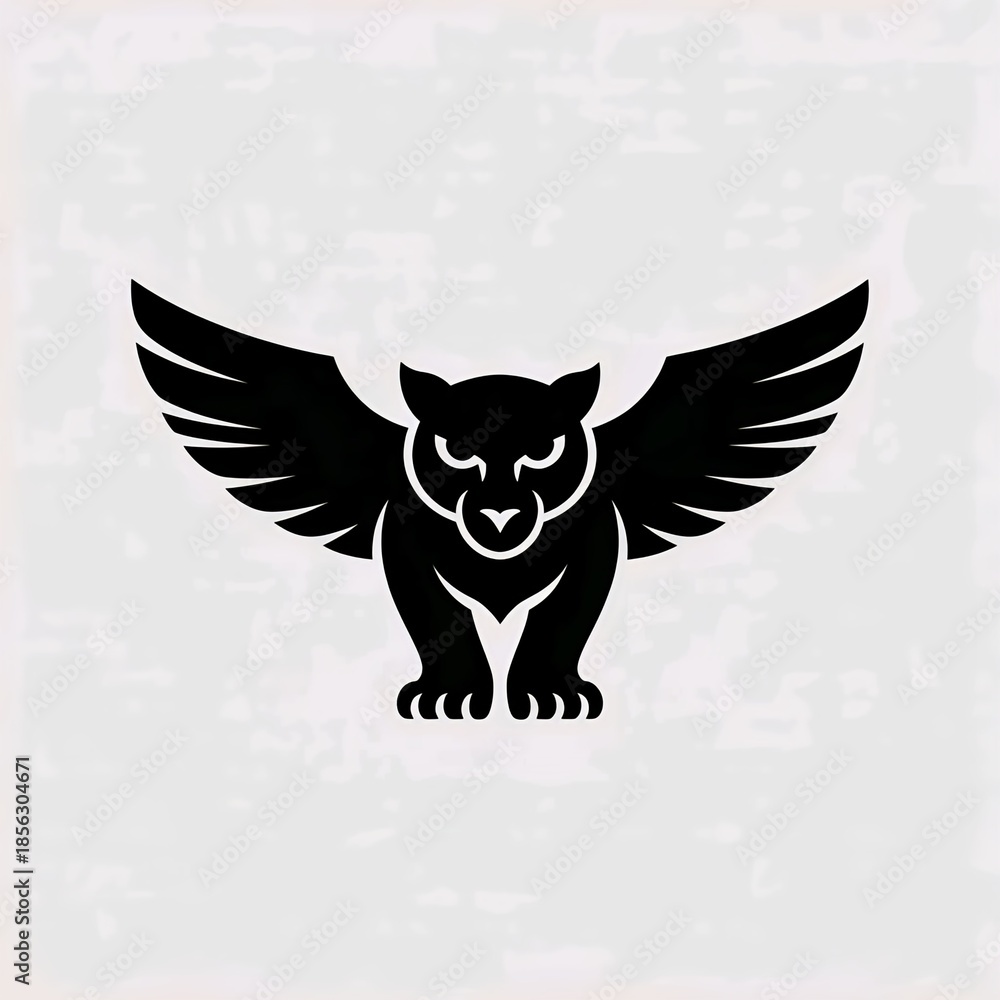 Obraz premium creative tiger king vector design