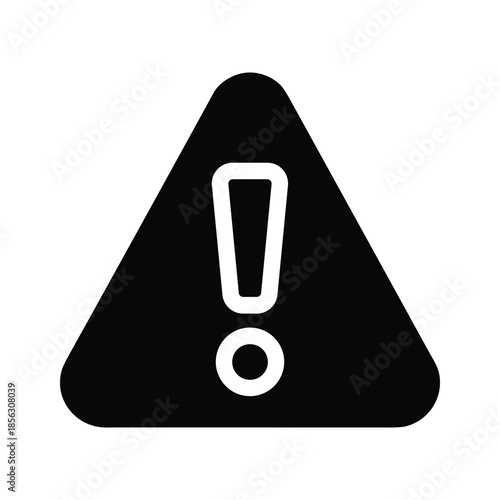Warning sign with exclamation mark