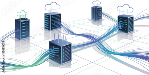 Data Visualization Infographic Illustration.