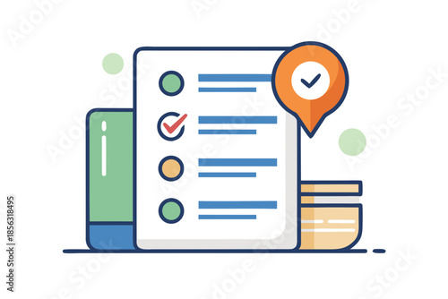 trip plan travel itinerary icon