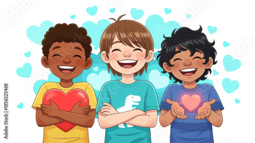 Kids Spreading Love and Kindness