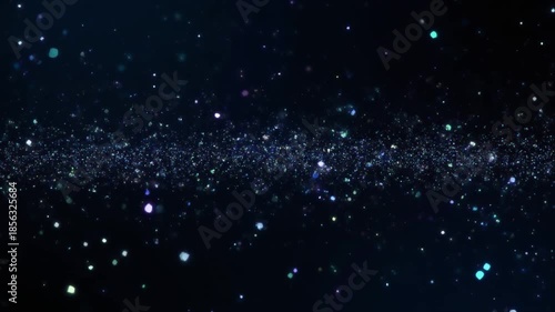 A celestial galaxy with stars and cosmic dust viewed from space