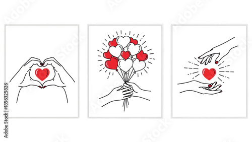 Heart Hands Art: Love and Valentine's Day