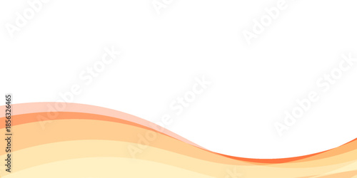 Abstract Warm Orange Wave Background For Design And Presentation Headers abstrack design modern wave footer illustration