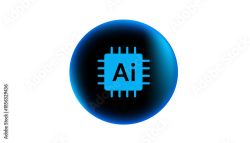 Artificial Intelligence Icon.