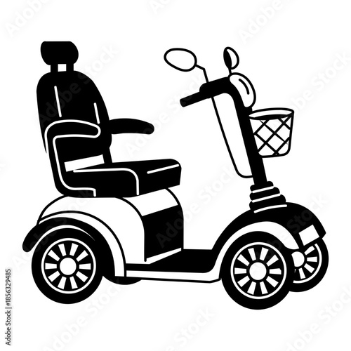 A doodle style illustration depicting an aeroplane
