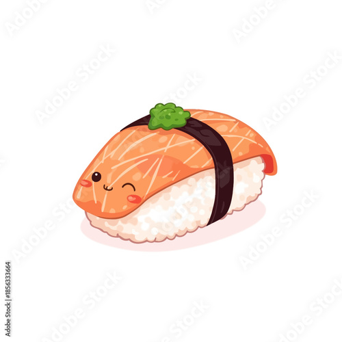 Cute Sushi Cartoon Very Cool