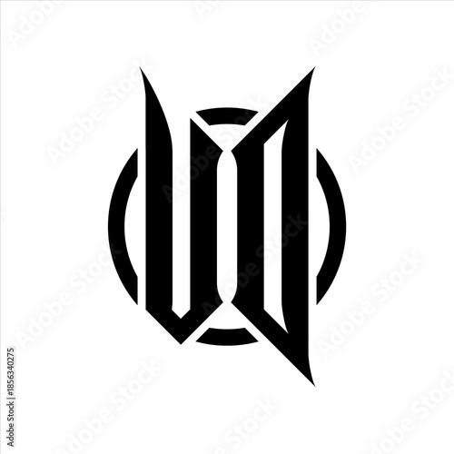 VD Monogram logo on white background