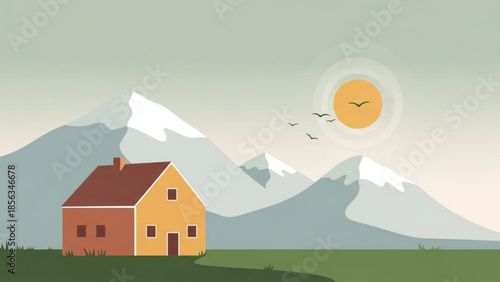 Whisk and Mixing Bowl Vector Duo, Essential Baking Supplies Icon for Home Cooking and Pastry Making