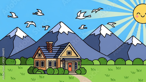 Thin Line Whisk Icon, Minimalist Outline Drawing for Professional Kitchenware Branding and Catalogues