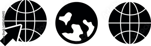 Web Browser Icon Collection Glyph & Mixed Style