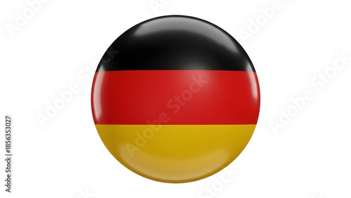 Photorealistic Glossy Sphere of the German National Flag Free Download Photorealistic Glossy Sphere of the German National Flag - GFXLoad