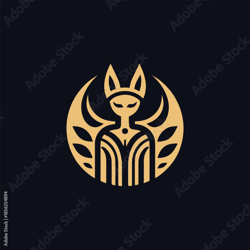 Goddess Bastet Logo