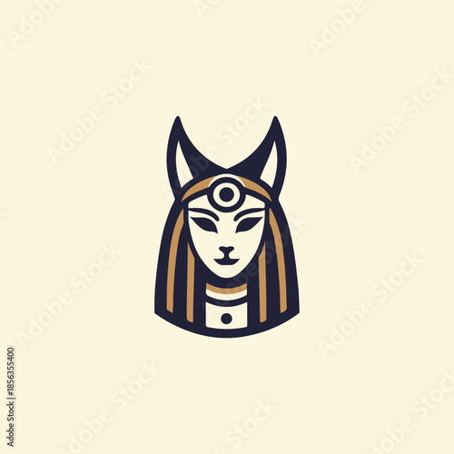 Goddess Bastet Logo