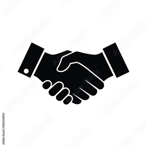 Handshake symbolizing partnership and agreement