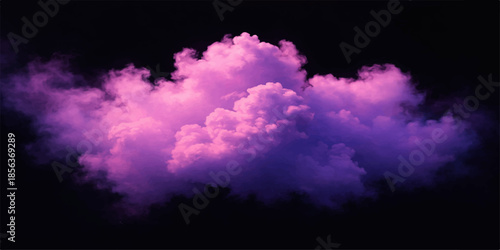Heart shaped smoke and fireworks glow against an abstract blue sky background with rays of sunlight and fluffy white clouds in a bright summer atmosphere