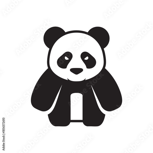 Cute Panda Illustration for Kids and Childrens Designs