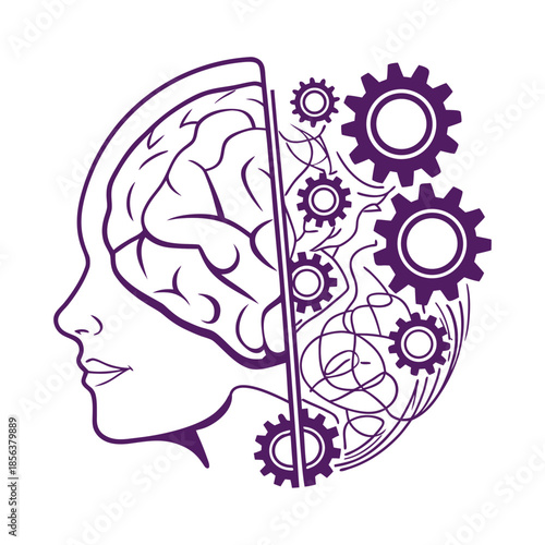 Human mind as mechanical gear system