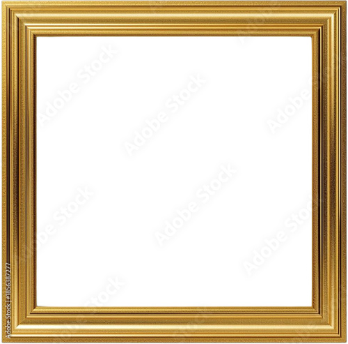 골드 리본 프레임_정사각형 디자인