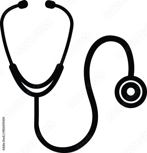 Medical Stethoscope Icon