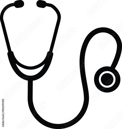 Medical Stethoscope Icon