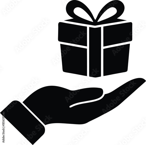 Gift in Hand Icon