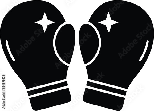 Boxing Gloves with Stars