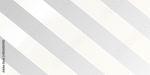 Dynamic oblique fabric abstract white and gray geometric creative seamless textile design. Abstract striped background Vector White geometric line pattern. Diagonal stripe line background wave lines.