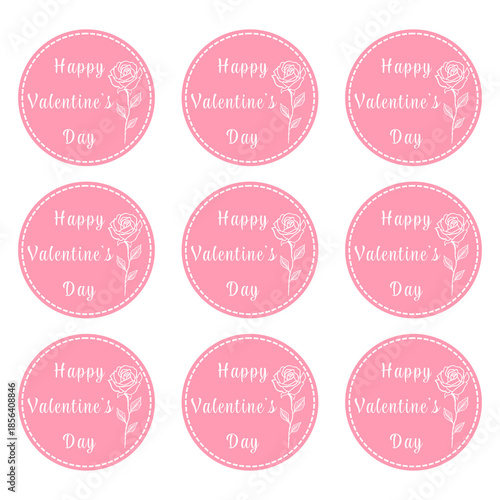 Valentine’s Day Gift Tags and Labels Collection