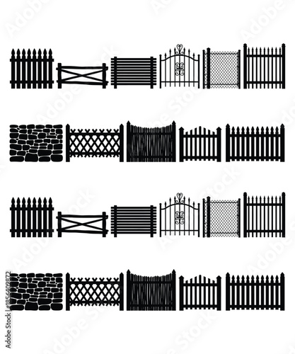 Time for a backyard upgrade! swipe through these styles—are you Team Picket Fence or Team Modern Security