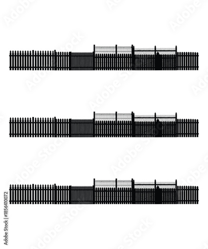 Time for a backyard upgrade! swipe through these styles—are you Team Picket Fence or Team Modern Security