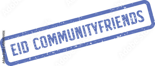 Eid Community Friends Seal for Celebrating Togetherness and Shared Joy during Islamic Festivities