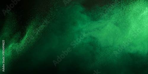 [Light Effects Icons] Abstract Light Background 抽象的な光背景 (emerald green)