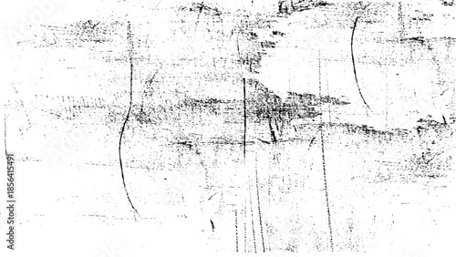 Black and white grunge urban texture vector with copy space. Abstract illustration surface dust and rough dirty wall background with empty template. 