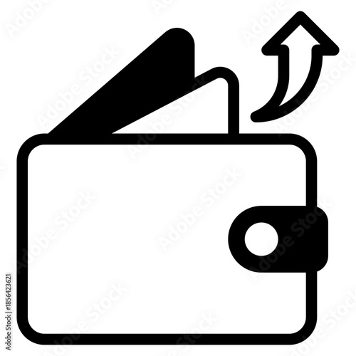 Wallet with Receipt Icon