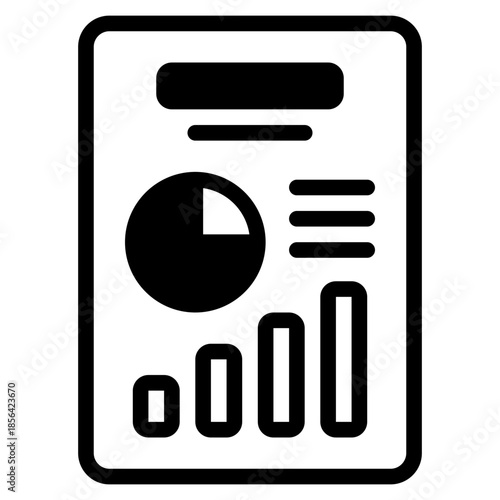 Business Data Analysis Icon