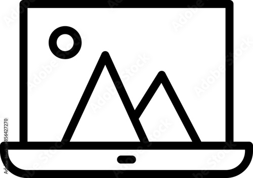 Film Color Correction Line Icon – Video Color Grading, Film Color Correction Outline Icon – Movie Post-Production Tool, Film Color Correction Vector Icon – Cinematic Color Adjustment