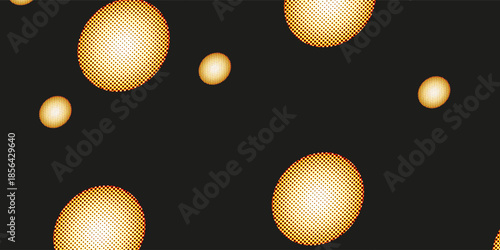 Elegant red circle symbolizing japan national flag orange modern pattern dot