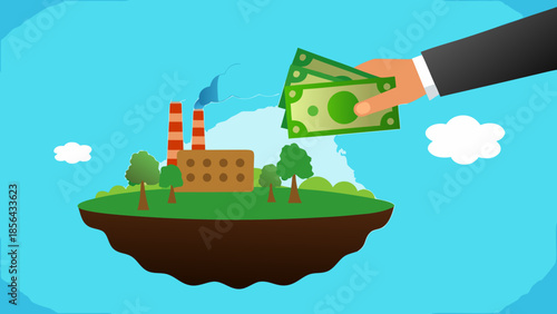 Industrial pollution and financial incentives a depiction of environmental compromise