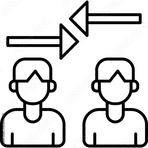 Conflict Resolution Icon