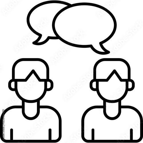 Communication Skills Icon