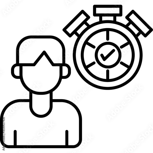 Respect for Deadlines Icon